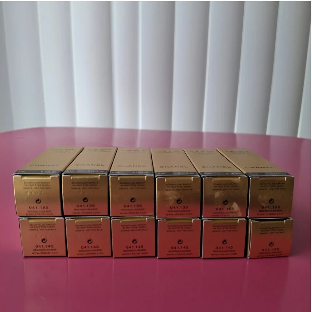 Chanel Sublimage Skincare Set La Creme Yeux L'Essence L'Extrait Travel Size